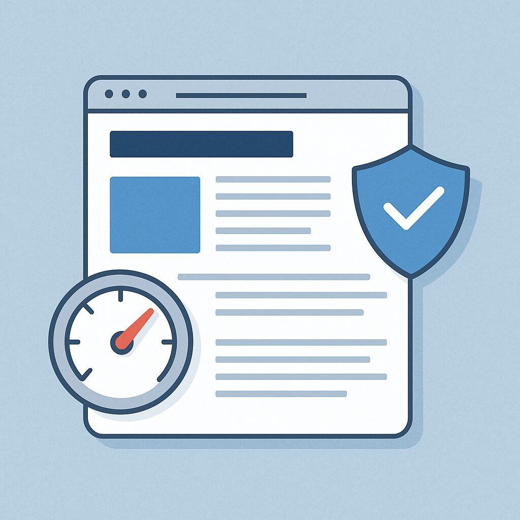 Snelle en veilige wordpress-website Snelle en veilige wordpress-website